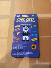 Gioco da viaggio nomi-cose-citta'