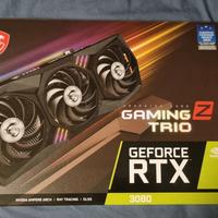 Nvidia Geforce RTX3080 MSI  Gaming Trio Z - usata