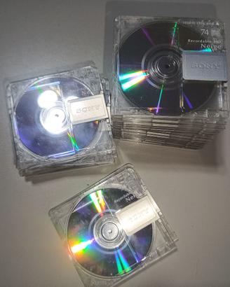 Lotto minidisc Sony Neige 74 usati