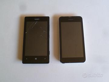 Lotto 2 cellulari NOKIA Lumia non funzionanti