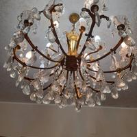 Lampadario classico a gocce