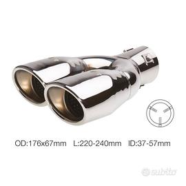 TRX/87L SIMONI RACING Terminale ovale doppio SX