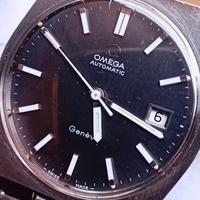Omega Genève 166.099 – Raro quadrante grigio Linen