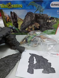 Schleich set dinosauri con grotta 41461