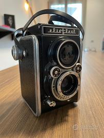 Fotocamera Elioflex 2 Ferrania anni 50 Italy