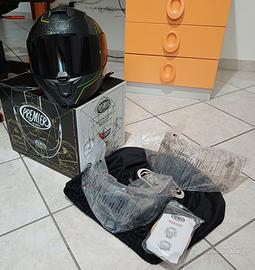 Casco premier hyper carbon XS/S con accessori