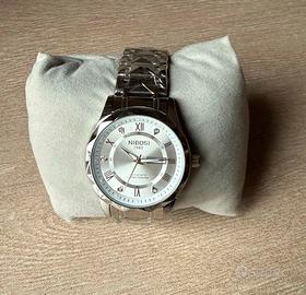 Orologio da polso Nibosi quadrante in acciaio
