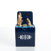 NATIVITA' in fusione dorata