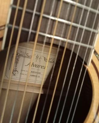 CHITARRA ALVAREZ AJ80CE-12 COME NUOVA