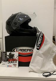 CASCO CABERG DUKE 2 SMART BLACK TAGLIA XS PARI NUO