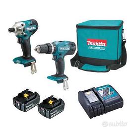 Kit Makita DLX2336X 18V: Trapano + Avvitatore Impu