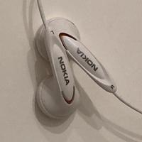 Auricolari cuffie bianche per telefono Nokia