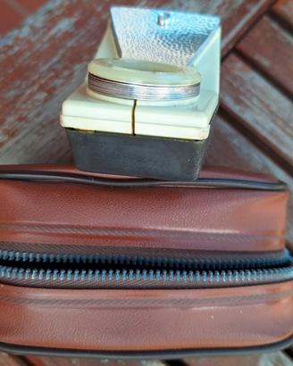 Flash vintage Ferrania Microdue con custodia orig.