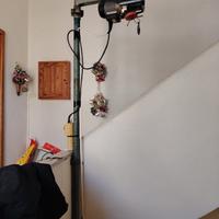 montacarichi completo di supporto e kit fissaggio