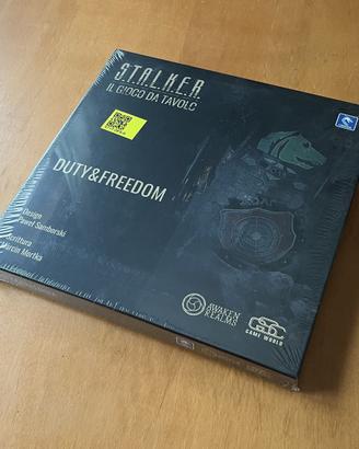 STALKER DUTY & FREEDOM in ITALIANO SUNDROP - NUOVO