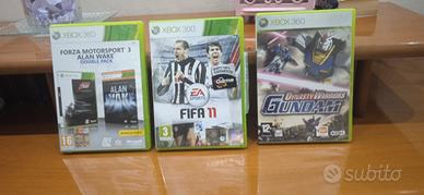 Tris di video giochi xBox 360
