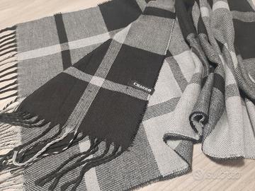 Sciarpa uomo grigia e nera Charro