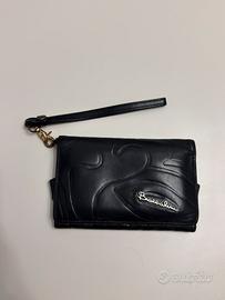 Portafoglio e porta cellulare in pelle Braccialini