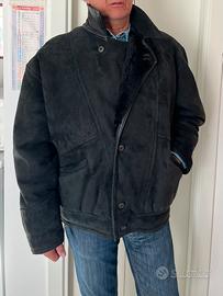 Giaccone Montone Shearling vintage uomo perfetto.