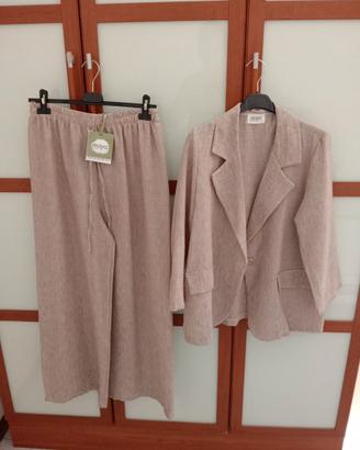Completo Tailleur Maya Taglia. Unica (Beige)
