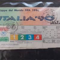 3 Biglietti Stadio Palermo Mondiale Italia 90