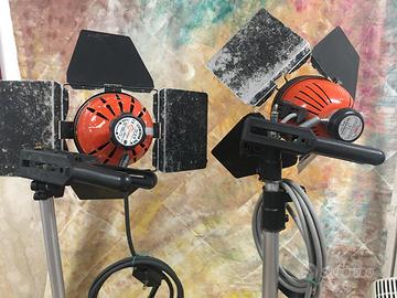 Coppia di Quarzini" IANIRO / CosmoBeam" 800 watt.