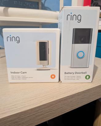 Citofono più videocamera per interno Amazon Ring
