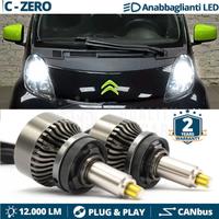 Kit LED H11 PER Citroen C-ZERO Luci Bianco Puro