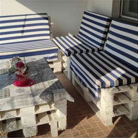 Set giardino euro pallet