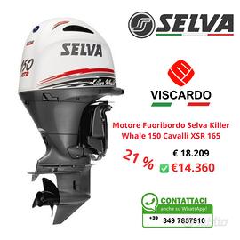 Motore Fuoribordo 150 XSR 165 Selva Killer Wale