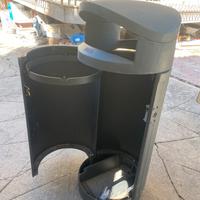 cestino da esterno modelo viterbo