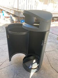 cestino da esterno modelo viterbo