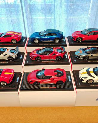 FERRARI SF90 XX PUROSANGUE 296 812 1:18 BBR MODELS