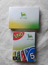 LOTTO Carte gioco Plenitude Ramino e Uno SIGILLATE