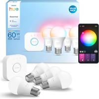 Philips Hue Essential Starter Kit: Bridge+4 lampad