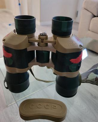 binocolo con bussola 