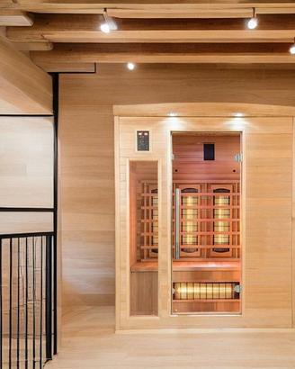 Sauna Infrarossi 3 Posti NUOVA - 153x125x190 cm