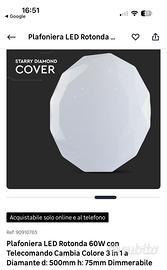Plafoniera led