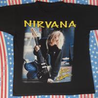 Nirvana T Shirt Vintage 00s Grunge Rock KurtCobain
