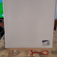 Kit.cavalletto con tela più 24pastiglie acquarello