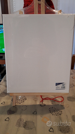 Kit.cavalletto con tela più 24pastiglie acquarello