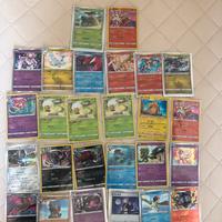 Lotto jap-kor holo e reverse pokemon