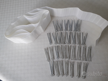 Fettuccia e ganci arricciatenda