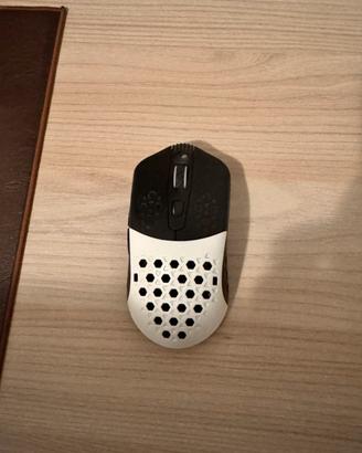 Black Shark Mouse Gaming Wireless, nero e bianco