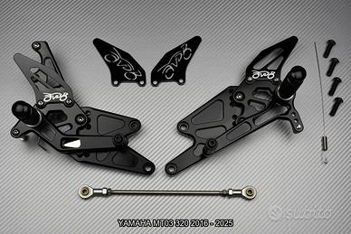 Pedane arretrate YAMAHA MT03 320 2016 - 2025