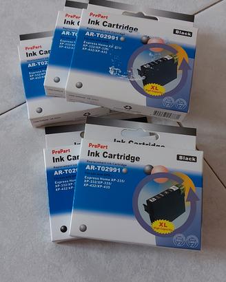 N. 5 Cartucce compat. Epson XP235-332-335-432-435