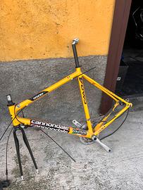 Telaio CANNONDALE  e cerchi Mavic