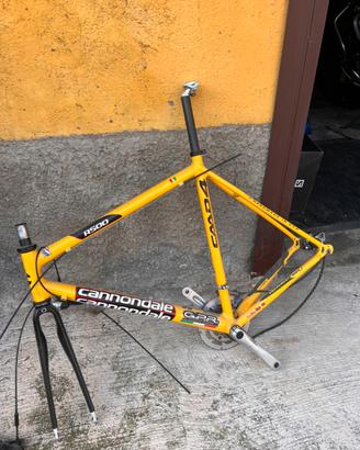 Telaio CANNONDALE  e cerchi Mavic