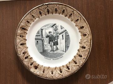 Piatto Società Ceramica Richard