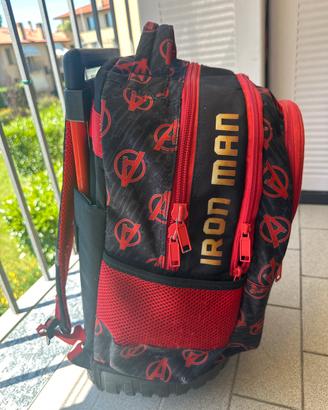 Zaino bambino iron man